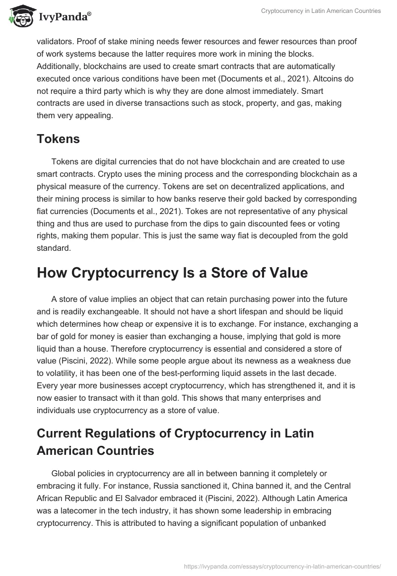 Cryptocurrency in Latin American Countries. Page 3