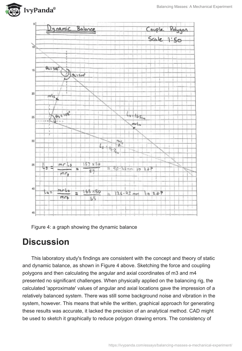 Balancing Masses: A Mechanical Experiment. Page 5