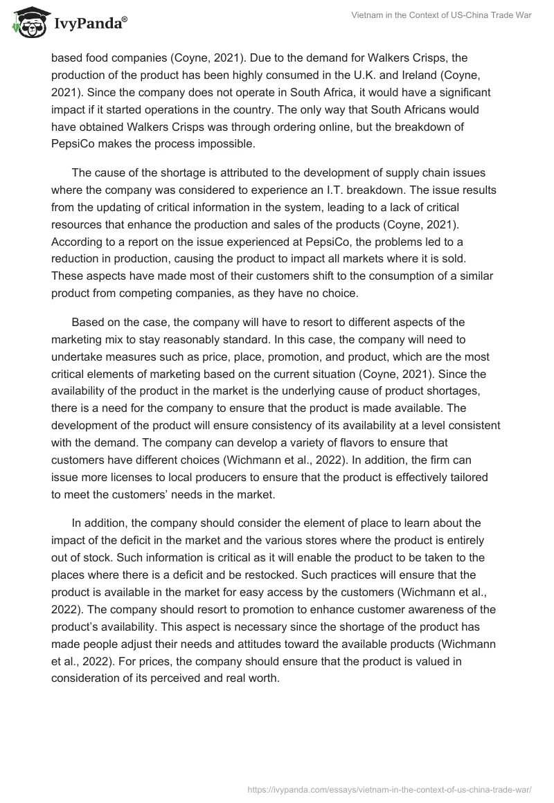 Vietnam in the Context of US-China Trade War. Page 5