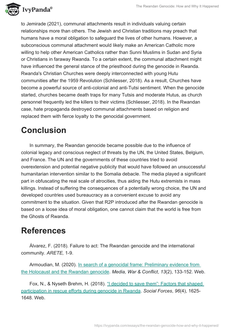 The Rwandan Genocide: How and Why It Happened. Page 5