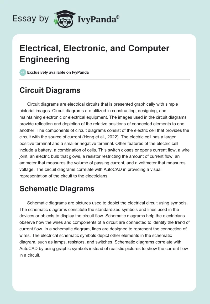 Electrical, Electronic, and Computer Engineering. Page 1