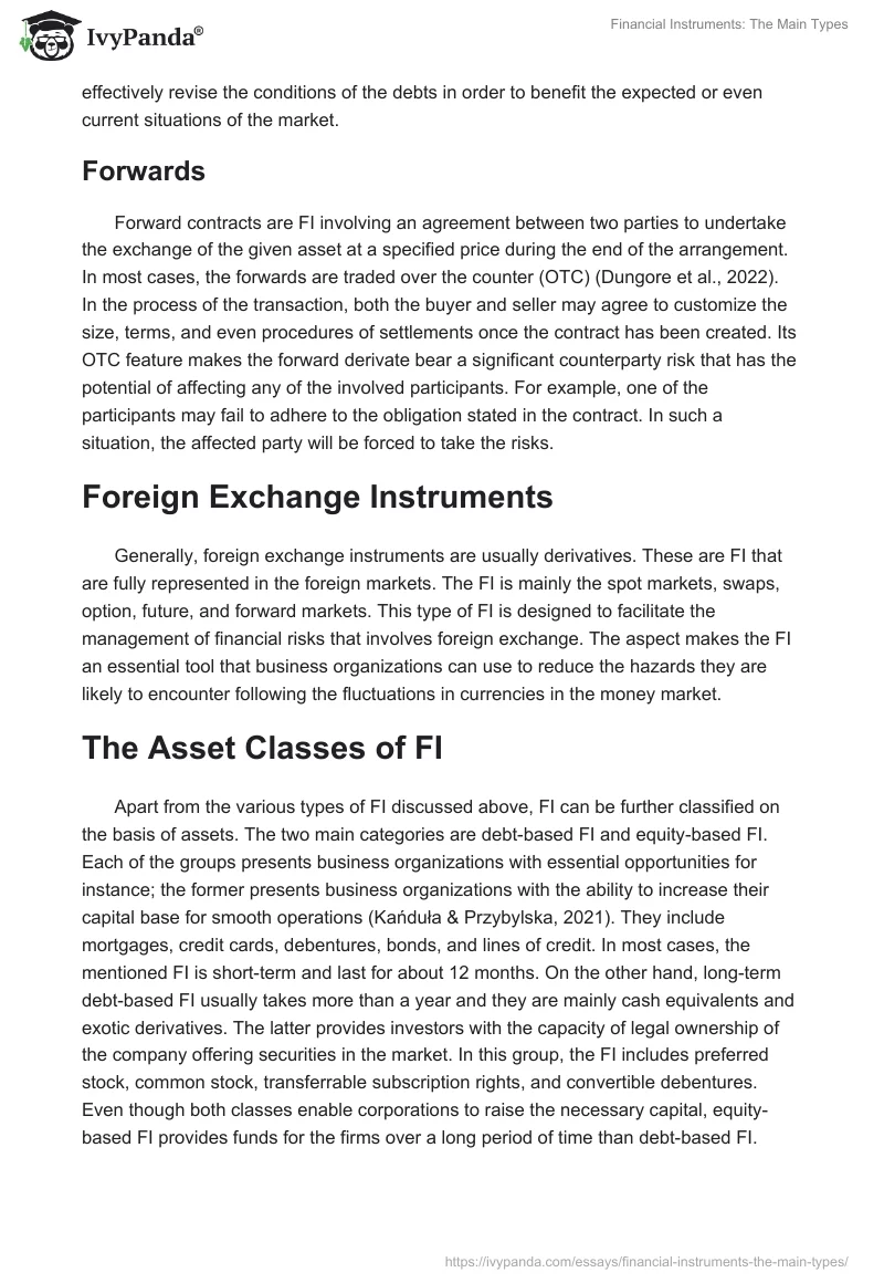 Financial Instruments: The Main Types. Page 4