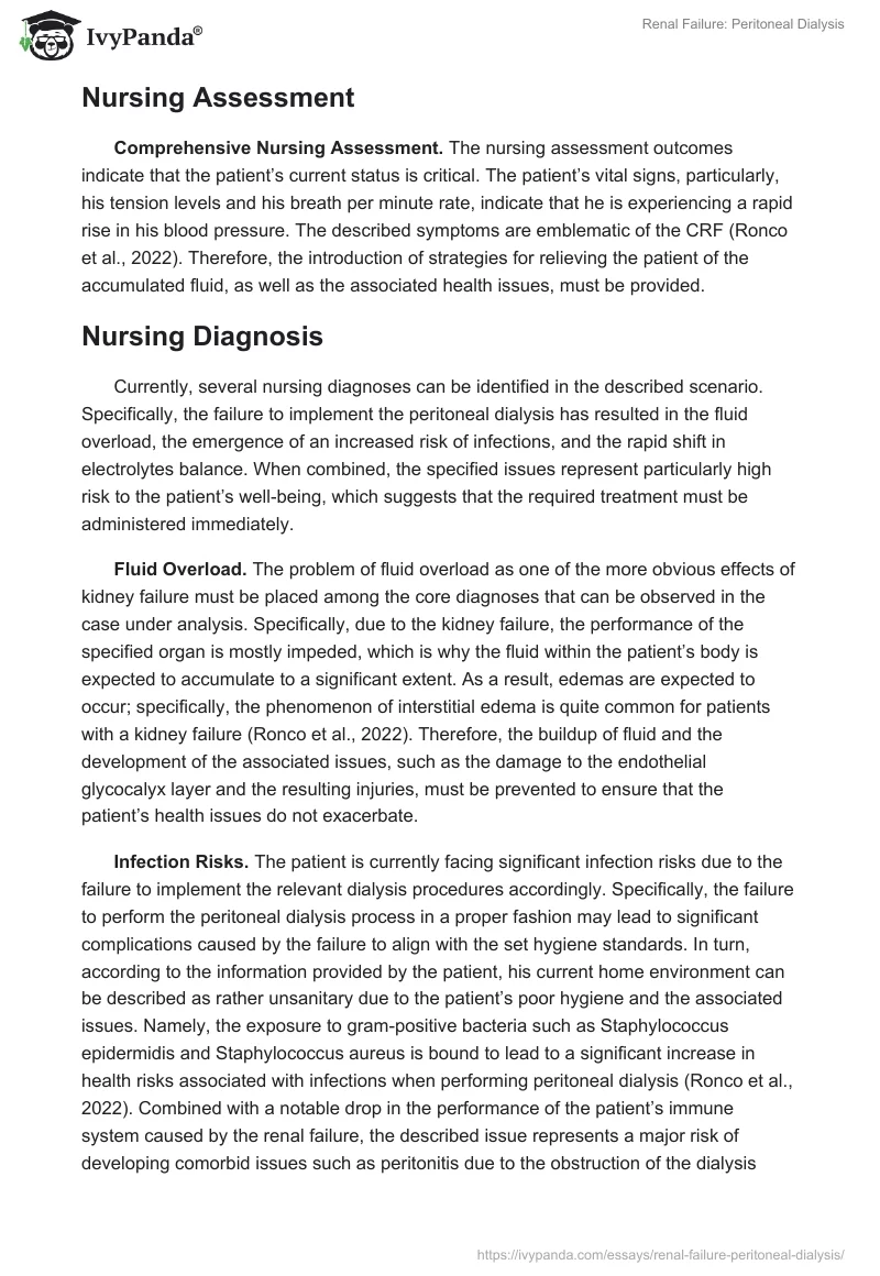 Renal Failure: Peritoneal Dialysis. Page 5