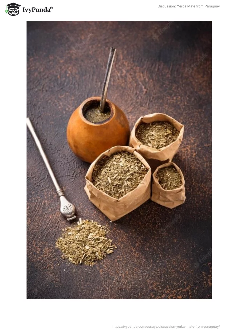 Discussion: Yerba Mate from Paraguay. Page 5