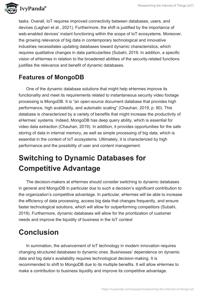 Researching the Internet of Things (IoT). Page 2