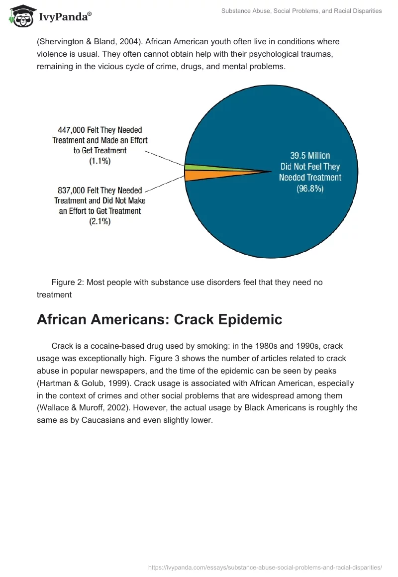 Substance Abuse, Social Problems, and Racial Disparities. Page 4