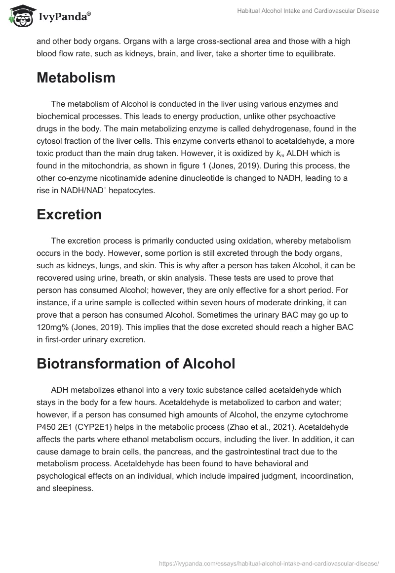Habitual Alcohol Intake and Cardiovascular Disease. Page 2