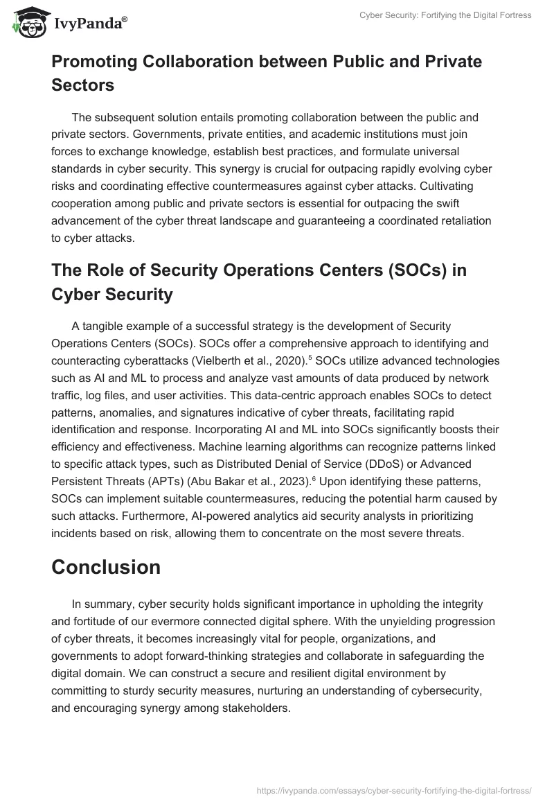 Cyber Security: Fortifying the Digital Fortress. Page 3