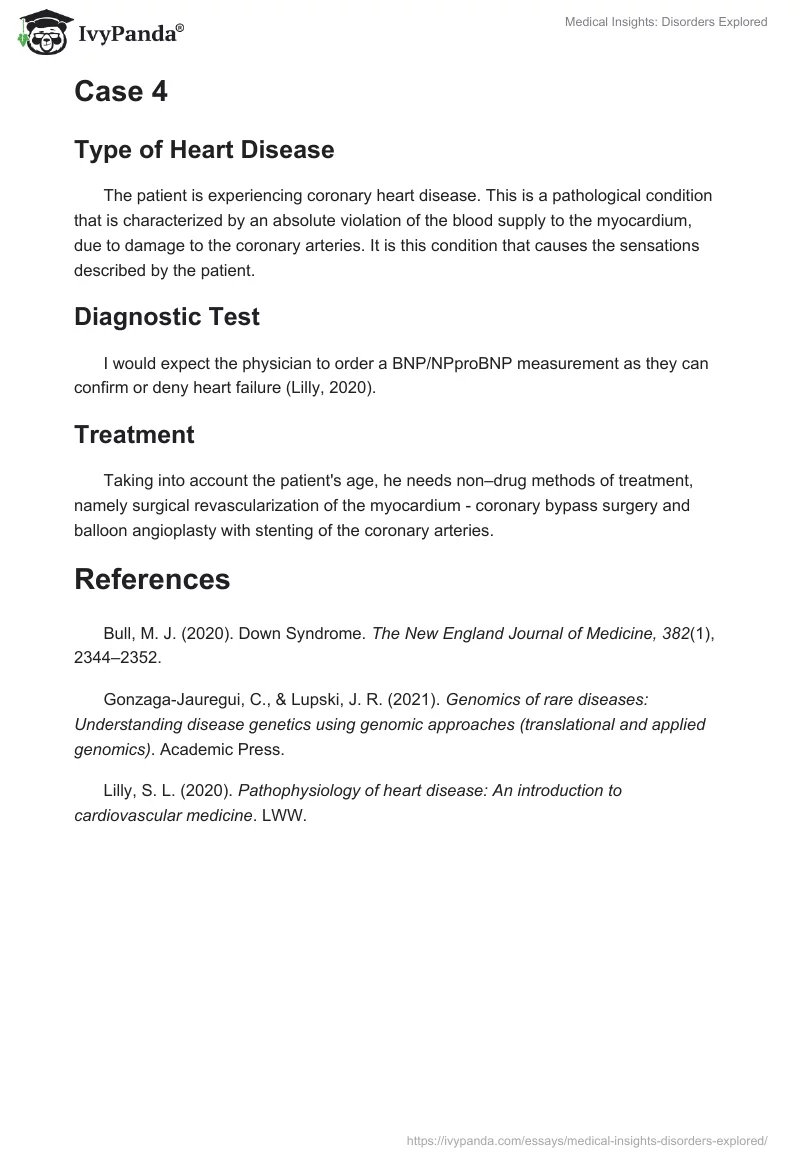 Medical Insights: Disorders Explored. Page 5