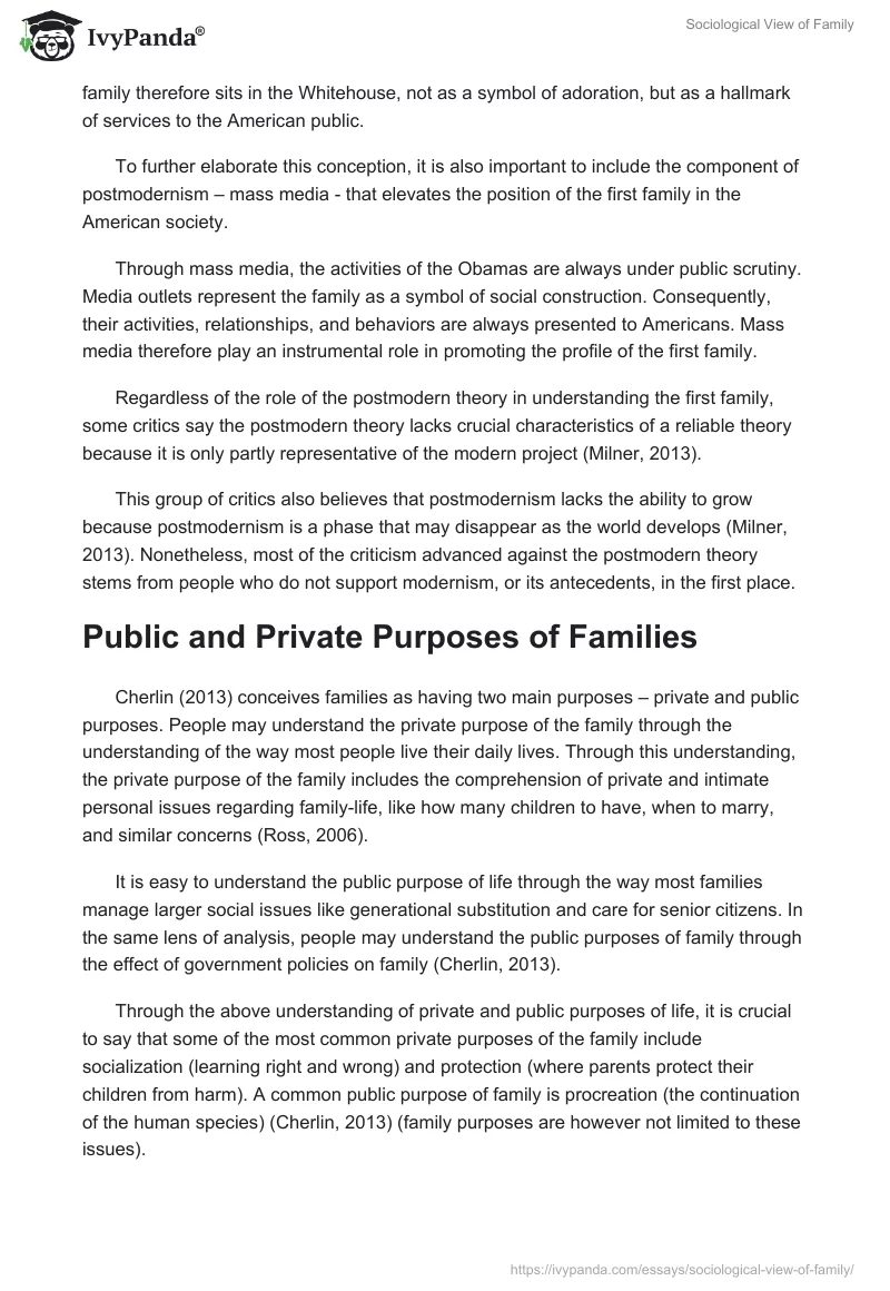 Sociological View of Family. Page 3