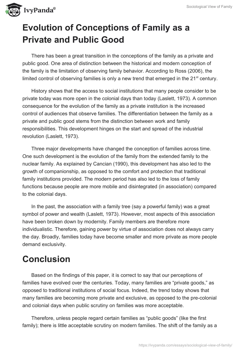 Sociological View of Family. Page 4