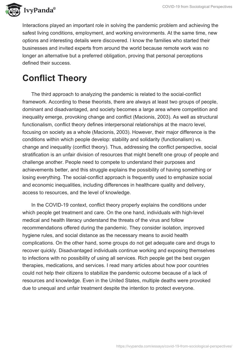 COVID-19 from Sociological Perspectives. Page 3