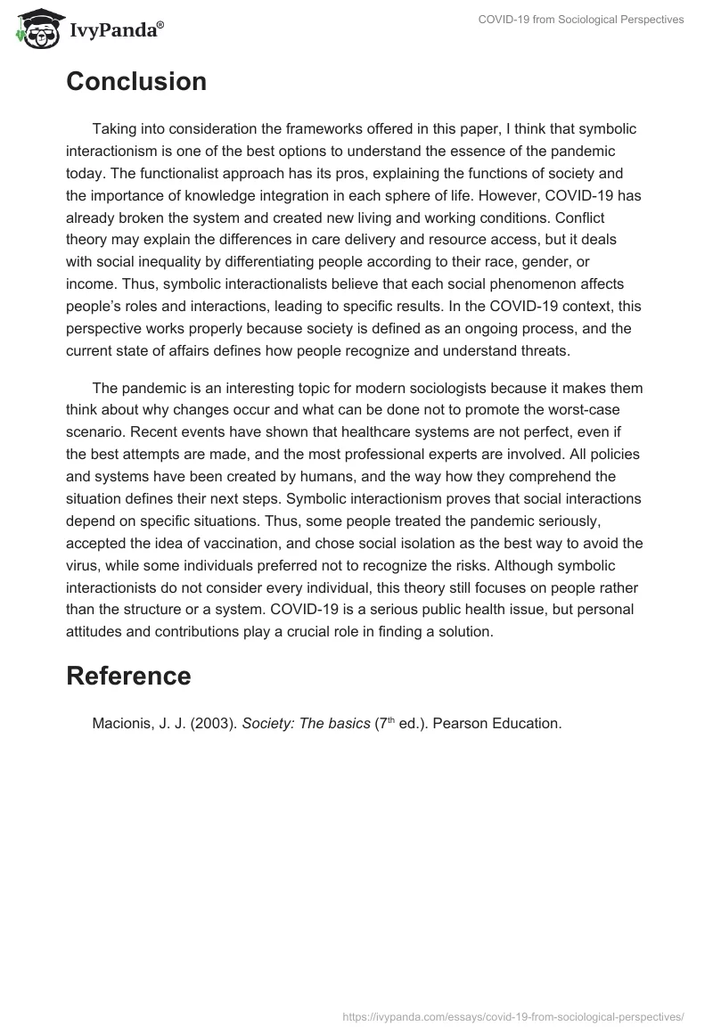 COVID-19 from Sociological Perspectives. Page 4