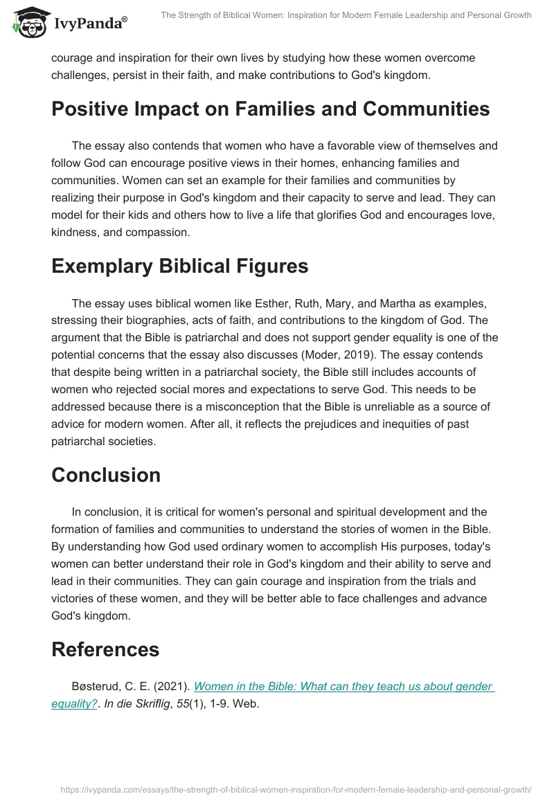 The Strength of Biblical Women: Inspiration for Modern Female Leadership and Personal Growth. Page 2