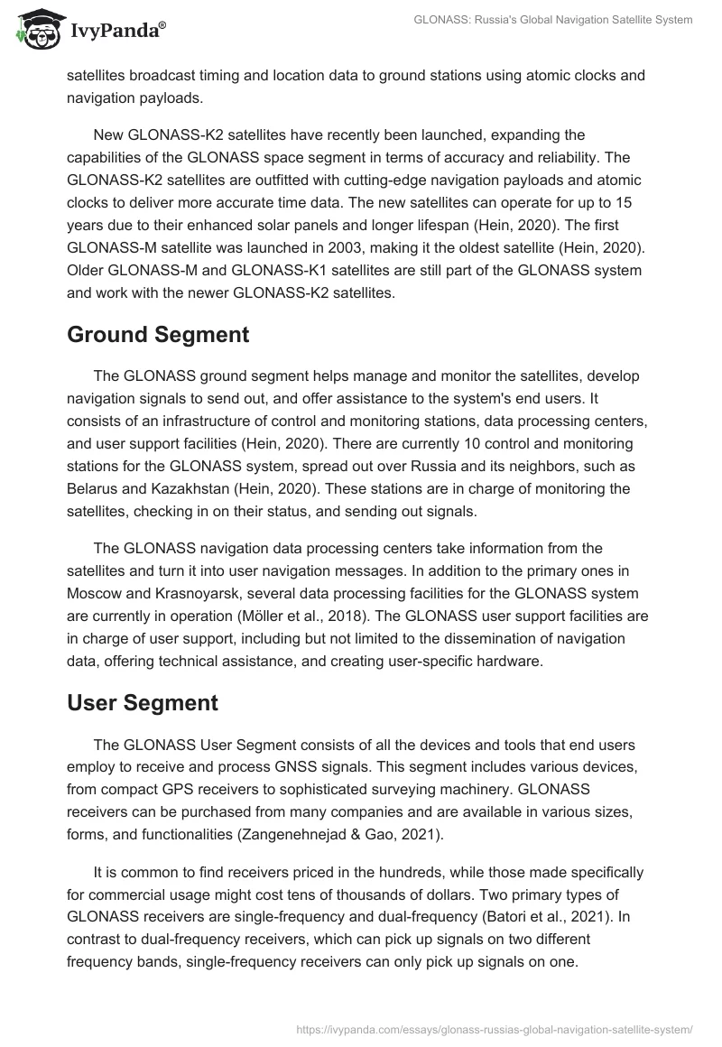 GLONASS: Russia's Global Navigation Satellite System. Page 2