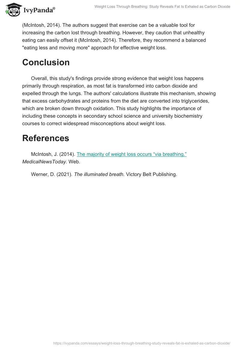 Weight Loss Through Breathing: Study Reveals Fat Is Exhaled as Carbon Dioxide. Page 2