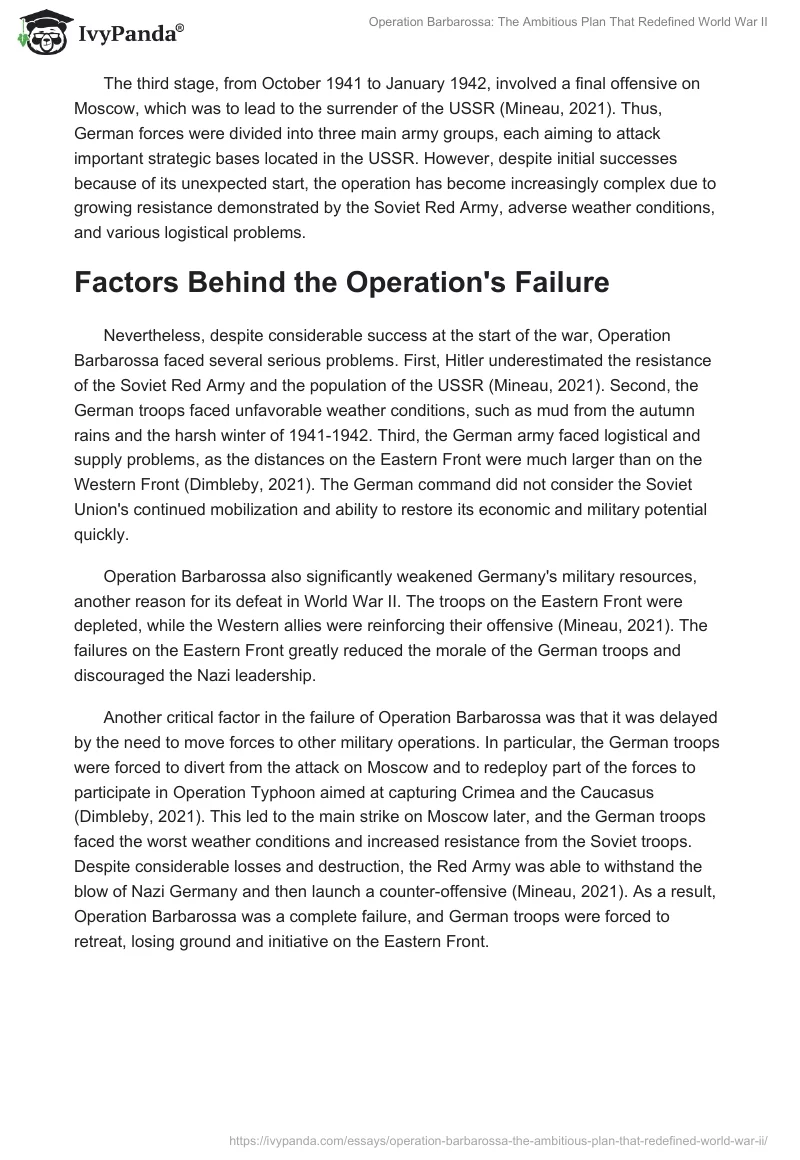 Operation Barbarossa: The Ambitious Plan That Redefined World War II. Page 2