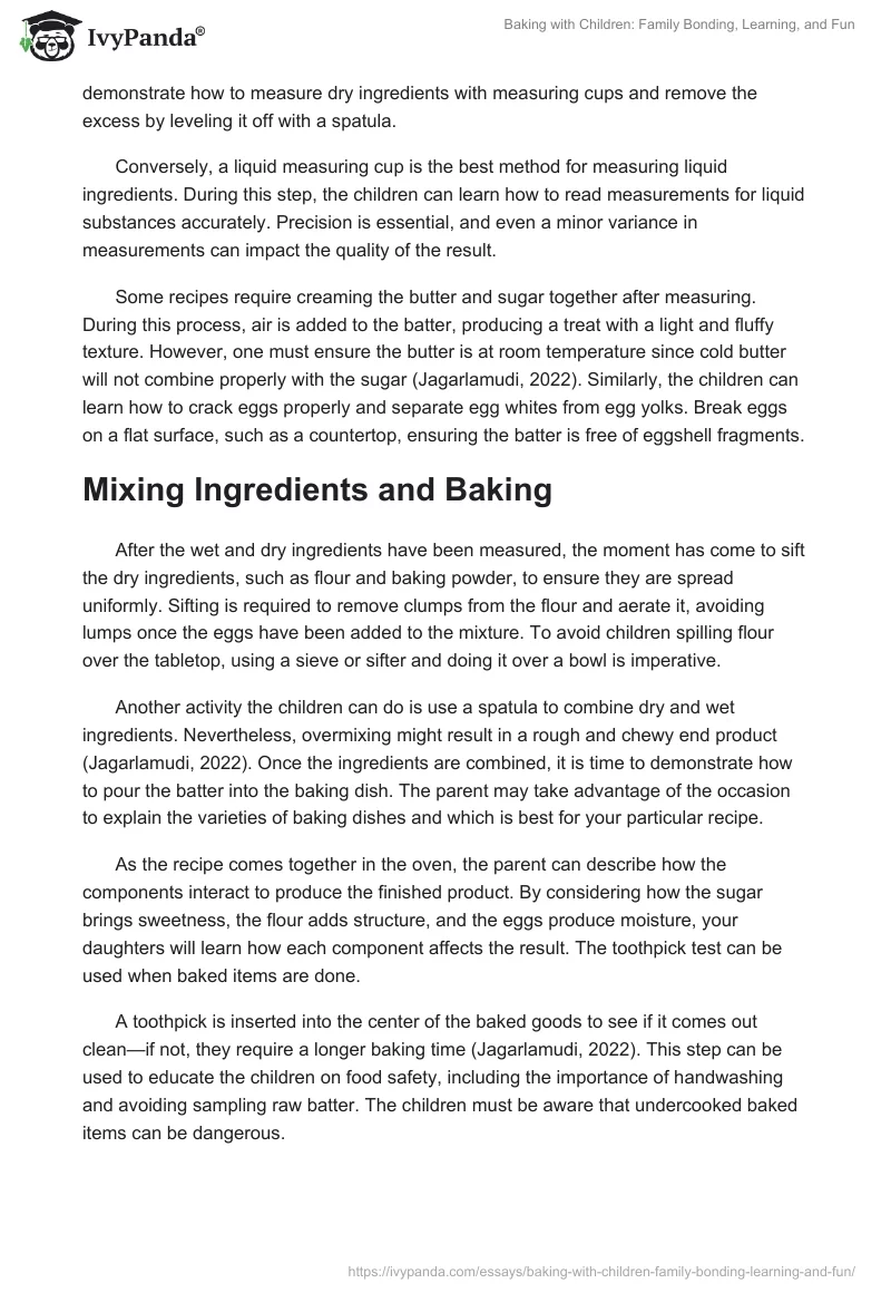 Baking with Children: Family Bonding, Learning, and Fun. Page 2