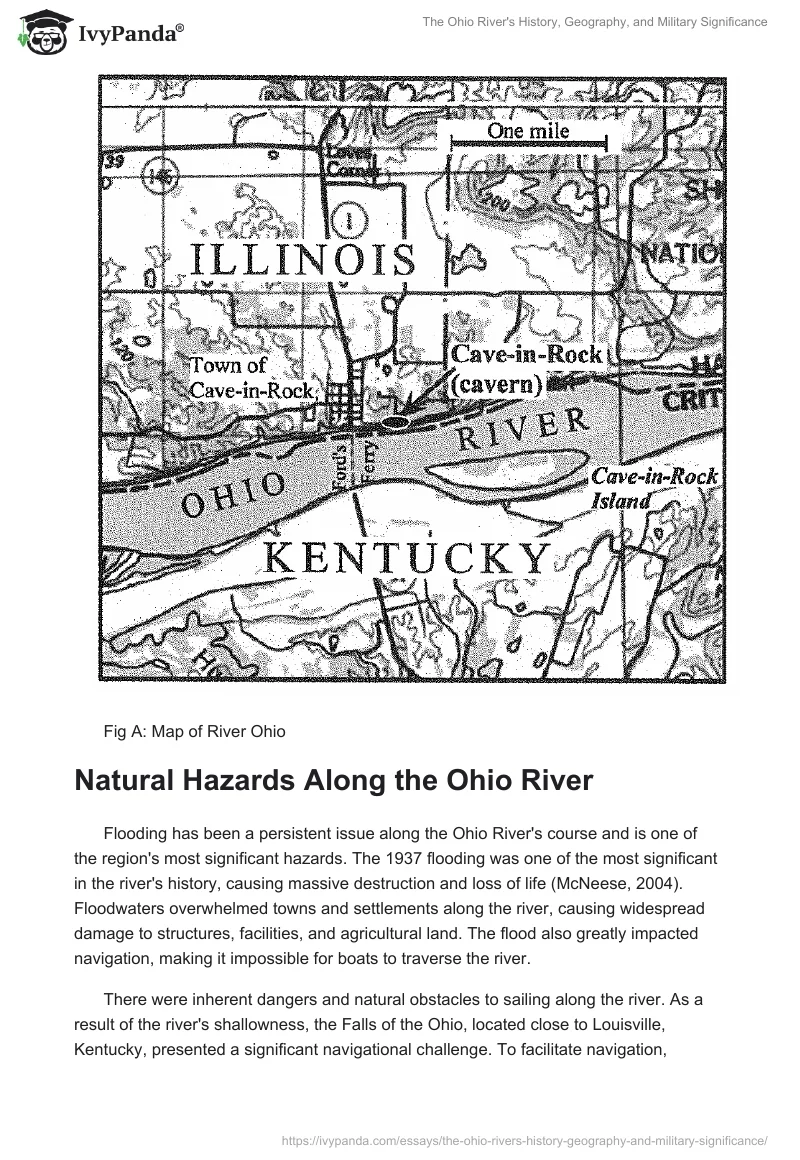 The Ohio River's History, Geography, and Military Significance. Page 2