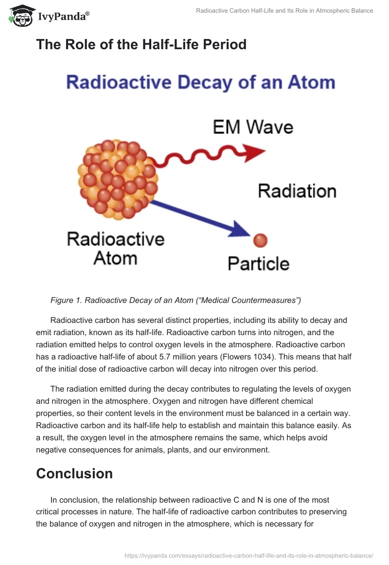Radioactive Carbon Half-Life and Its Role in Atmospheric Balance. Page 2