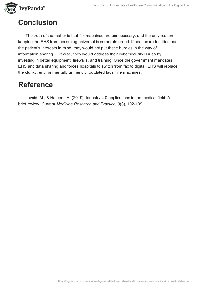 Why Fax Still Dominates Healthcare Communication in the Digital Age. Page 2