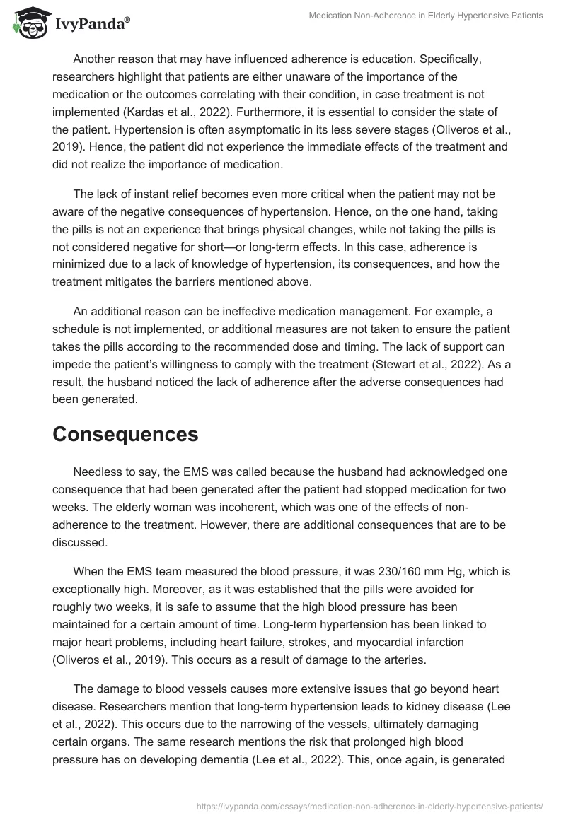 Medication Non-Adherence in Elderly Hypertensive Patients. Page 2