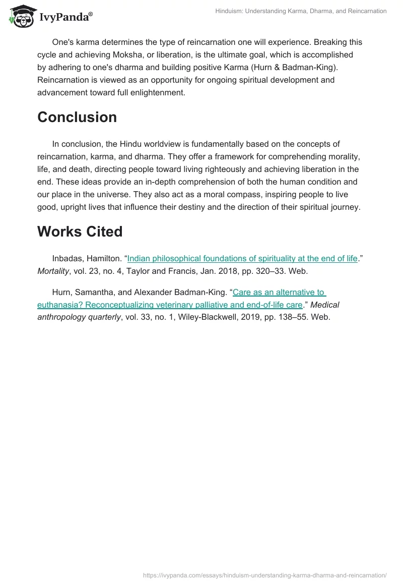 Hinduism: Understanding Karma, Dharma, and Reincarnation. Page 2
