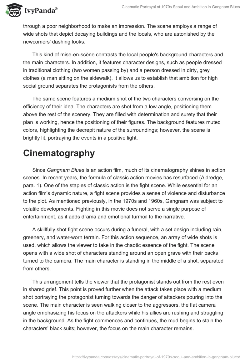 Cinematic Portrayal of 1970s Seoul and Ambition in "Gangnam Blues". Page 2
