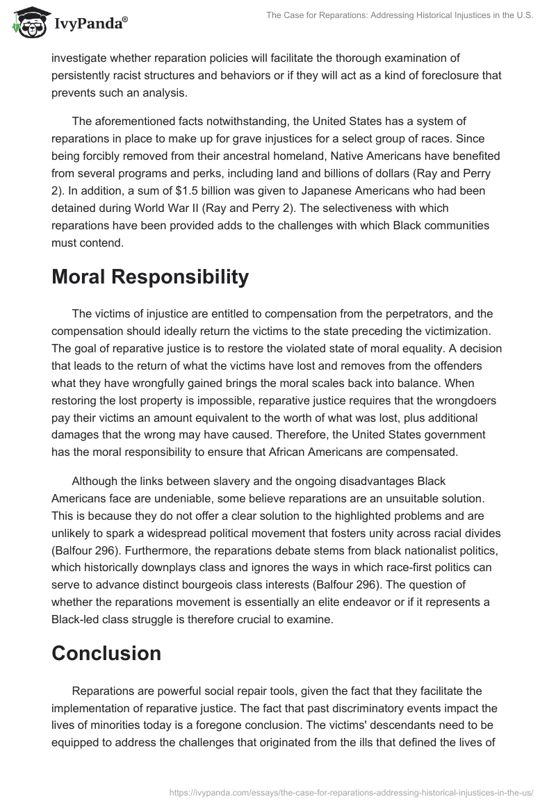 The Case for Reparations: Addressing Historical Injustices in the U.S.. Page 2