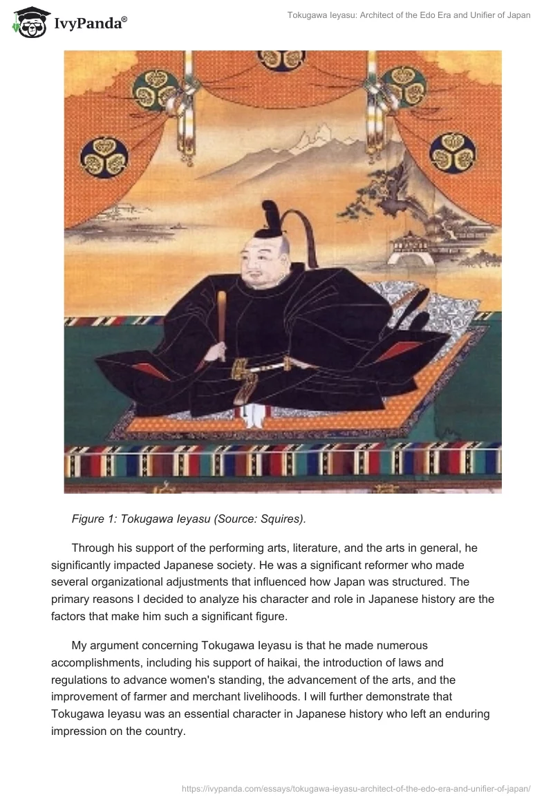 Tokugawa Ieyasu: Architect of the Edo Era and Unifier of Japan. Page 2