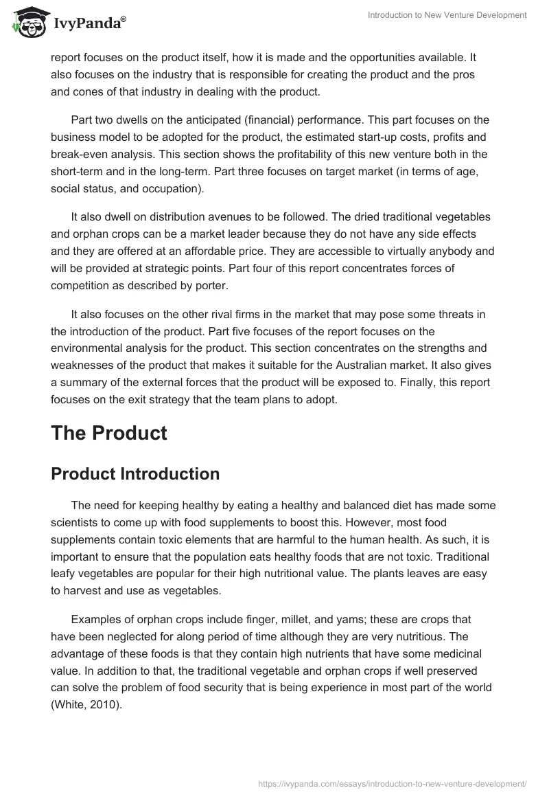 Introduction to New Venture Development. Page 2