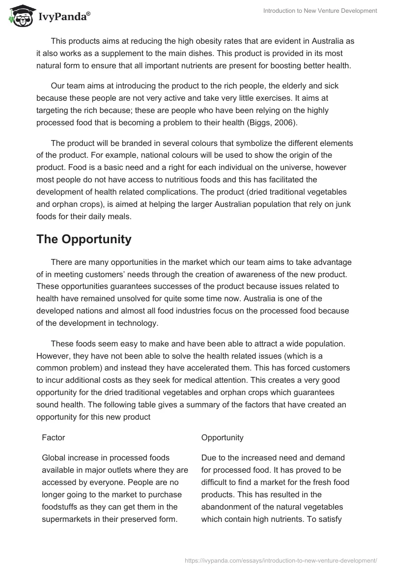 Introduction to New Venture Development. Page 3