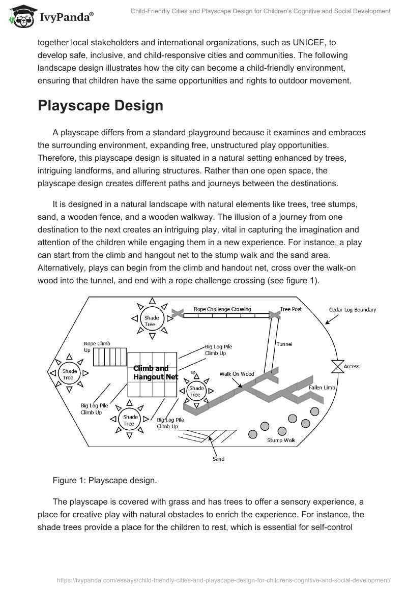 Child-Friendly Cities and Playscape Design for Children’s Cognitive and Social Development. Page 2