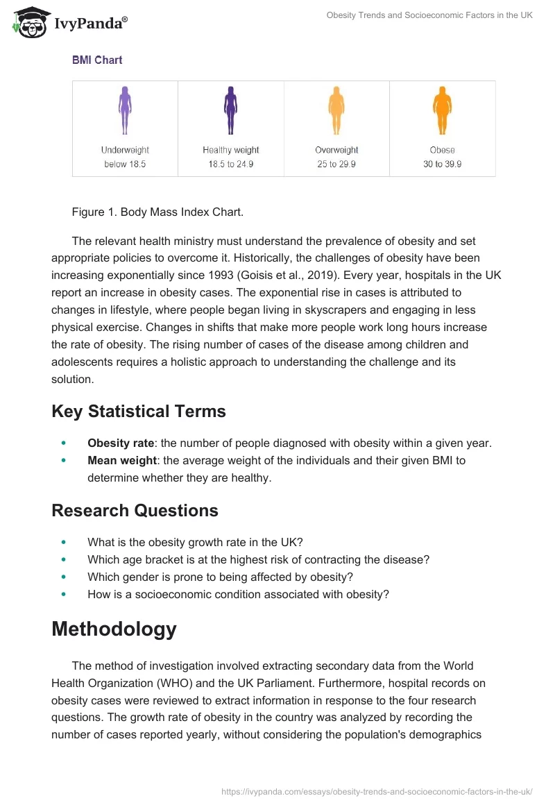 Obesity Trends and Socioeconomic Factors in the UK. Page 2