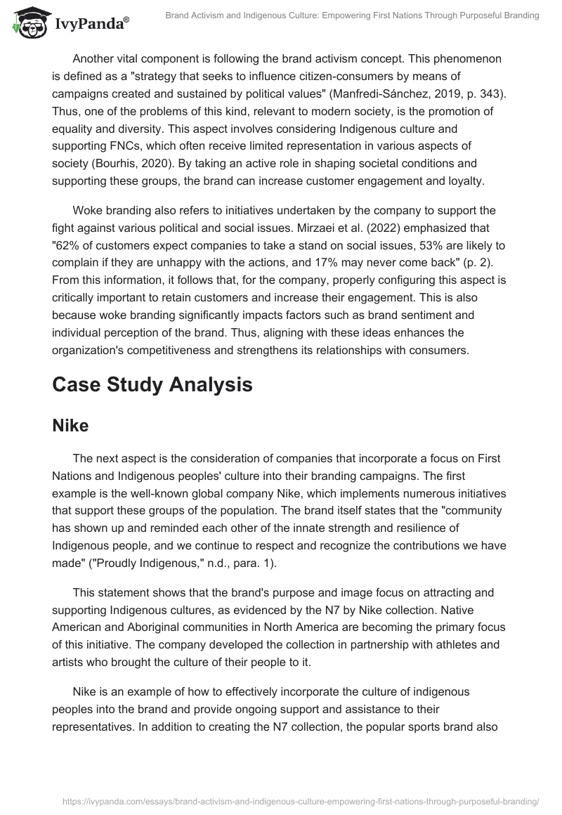 Brand Activism and Indigenous Culture: Empowering First Nations Through Purposeful Branding. Page 2