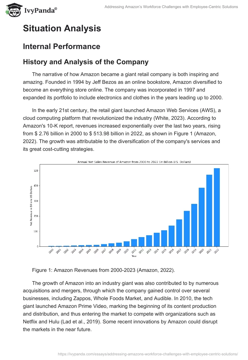Addressing Amazon’s Workforce Challenges with Employee-Centric Solutions. Page 2