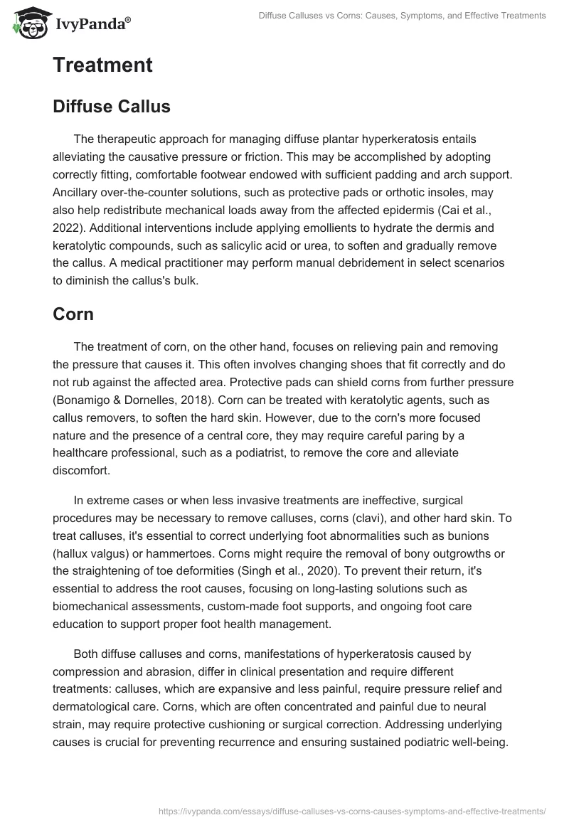 Diffuse Calluses vs Corns: Causes, Symptoms, and Effective Treatments. Page 2