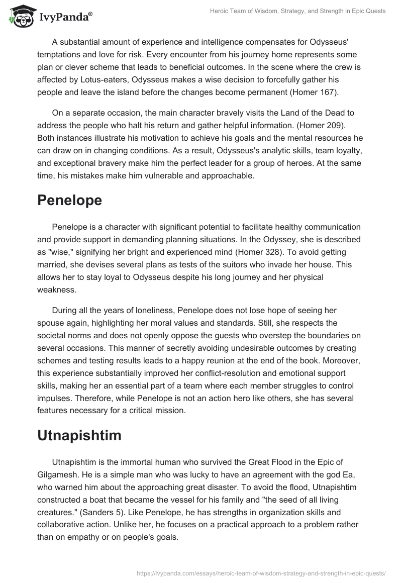 Heroic Team of Wisdom, Strategy, and Strength in Epic Quests. Page 2