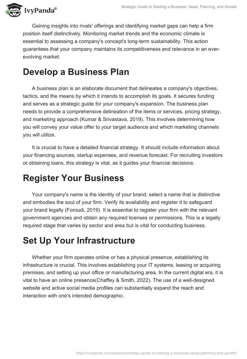 Strategic Guide to Starting a Business: Ideas, Planning, and Growth. Page 2