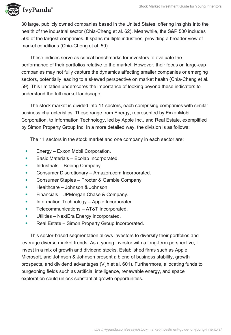 Stock Market Investment Guide for Young Inheritors. Page 2