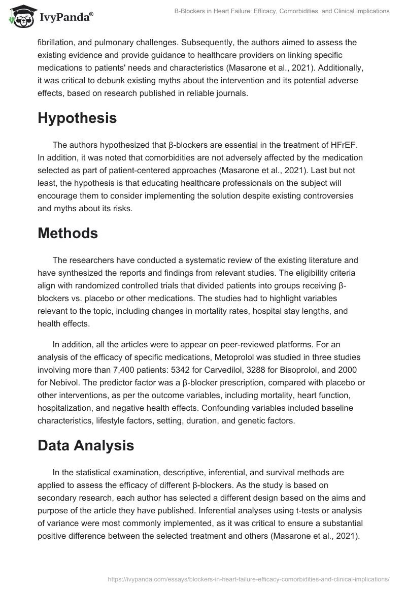 Β-Blockers in Heart Failure: Efficacy, Comorbidities, and Clinical Implications. Page 2