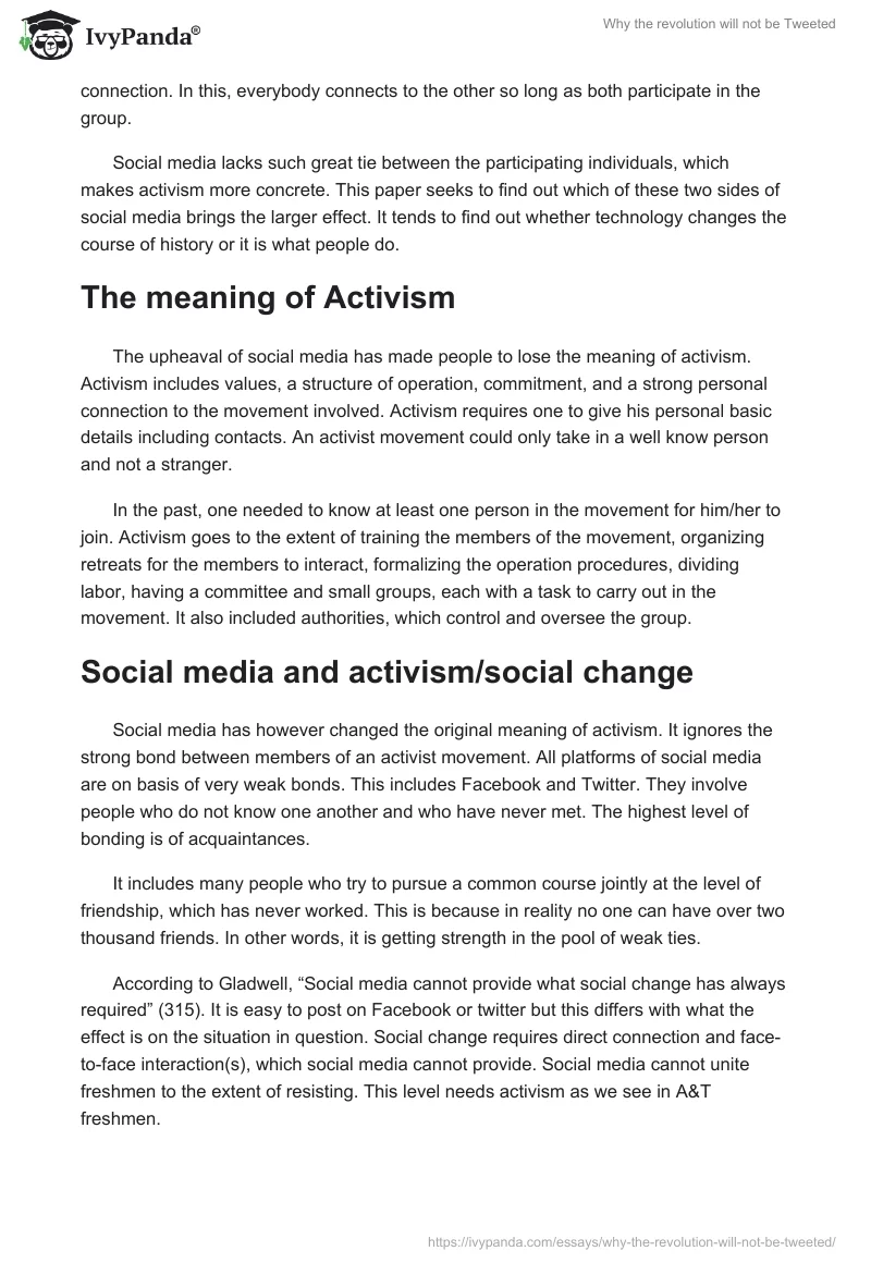 Why the revolution will not be Tweeted. Page 2