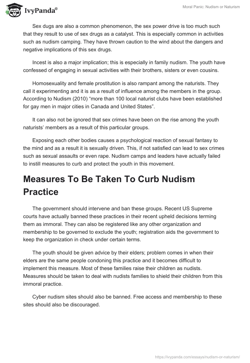 Moral Panic: Nudism or Naturism. Page 3