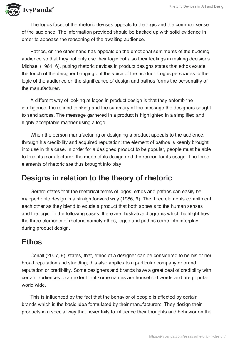 Rhetoric Devices in Art and Design. Page 3