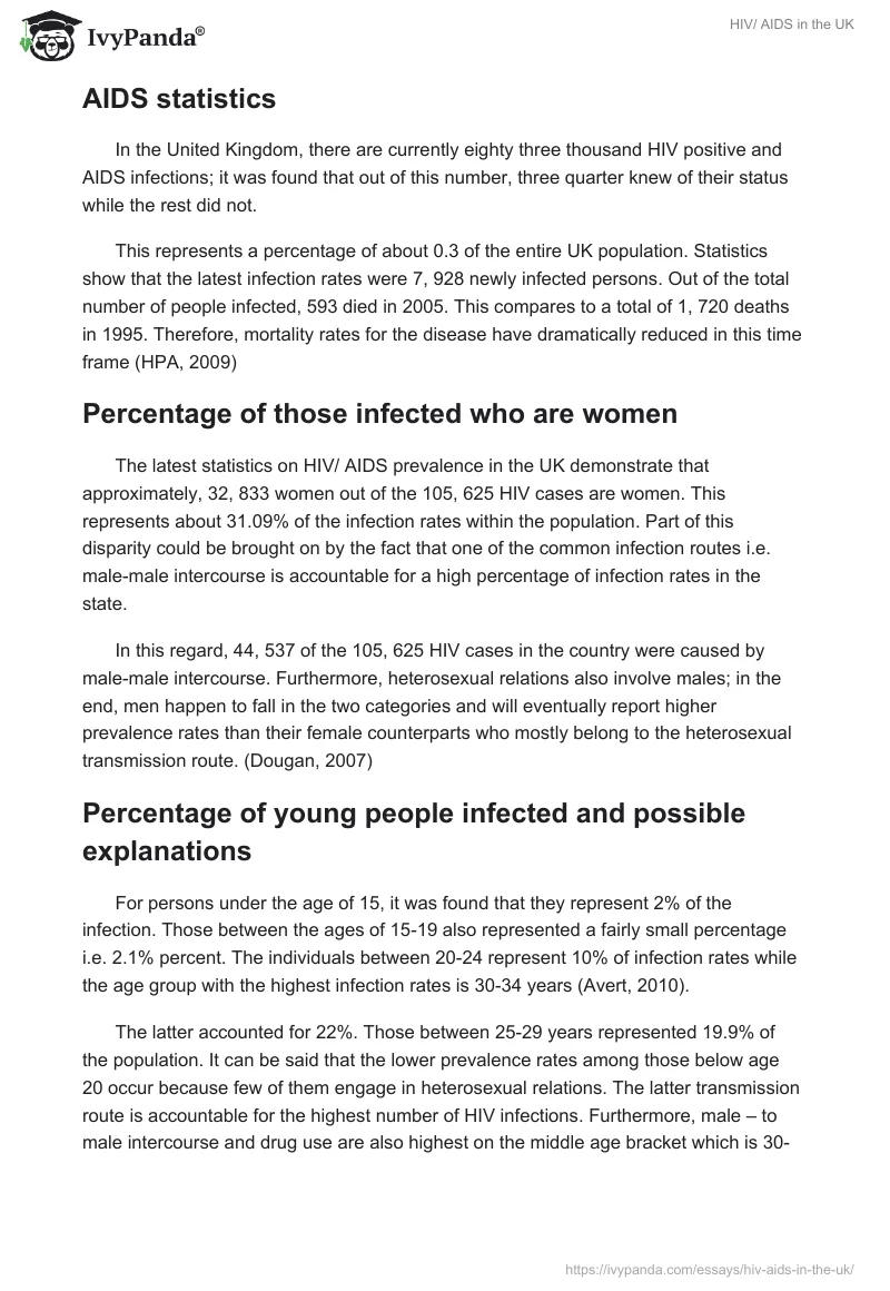 HIV/AIDS in the UK. Page 3