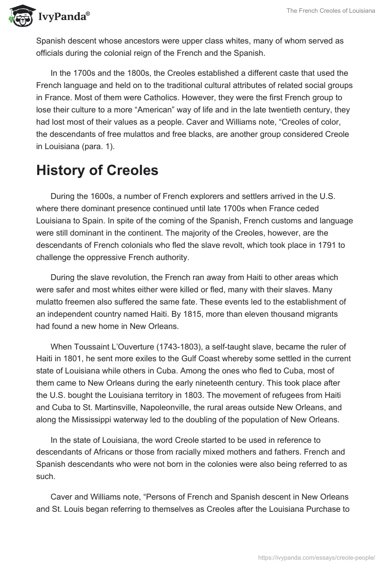 The French Creoles of Louisiana. Page 2