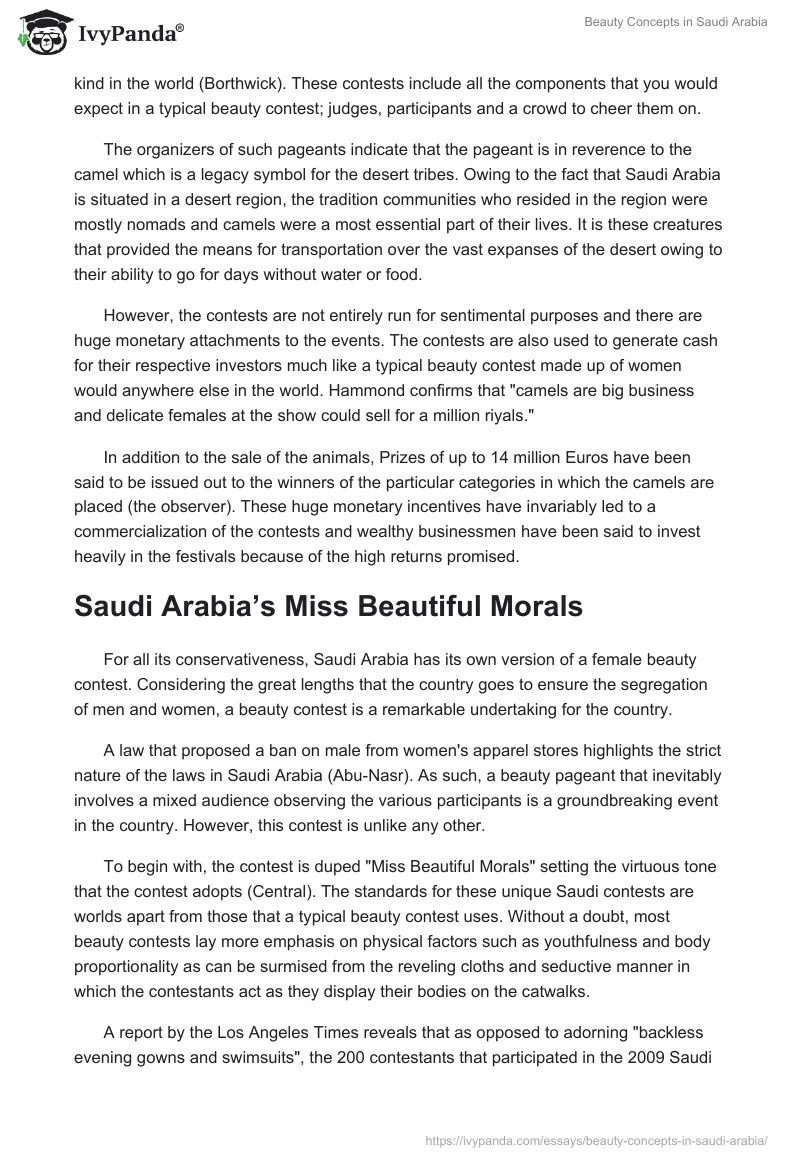 Beauty Concepts in Saudi Arabia. Page 3