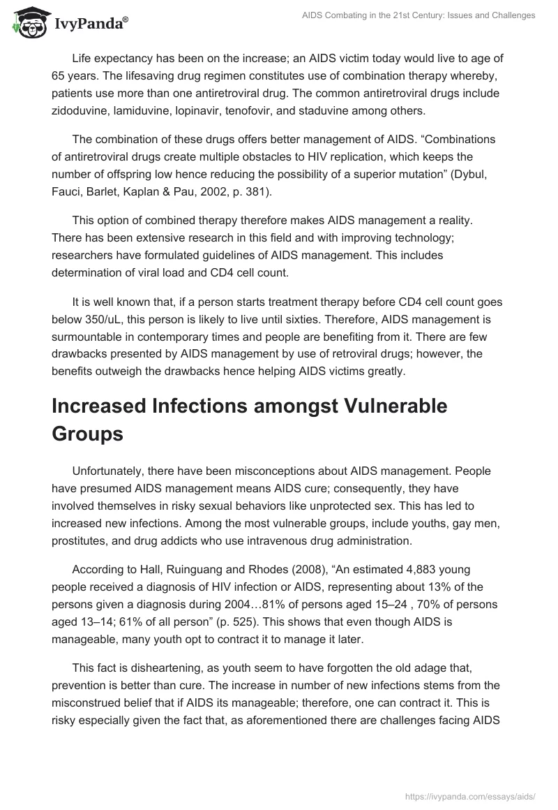 AIDS Combating in the 21st Century: Issues and Challenges. Page 2