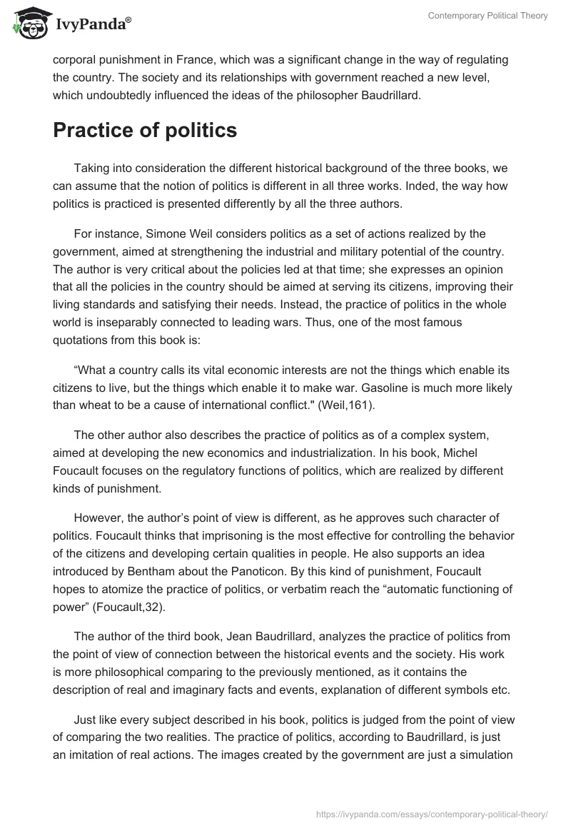 Contemporary Political Theory. Page 2