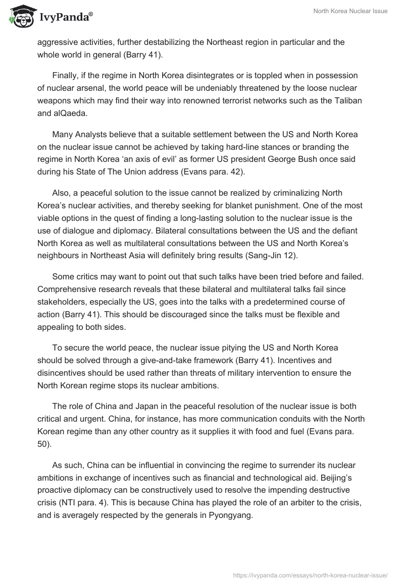 North Korea Nuclear Issue. Page 2
